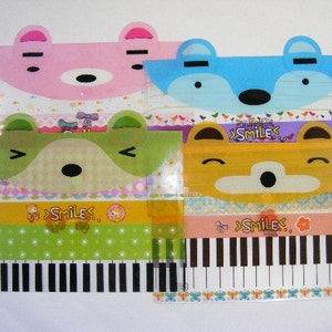 Planner Pack | InkWELL Planner Organization | Animal Ears Envelope | Erin Condren Sticker Holder | Sticker Envelope | Kawaii Folder |K45.15 image 1