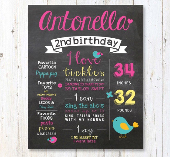 2nd birthday - 1st Birthday Chalkboard Printable Poster - birds concept - Purple Chalk board indicator 1st birthday occasion - Electronic Record! picture regarding First Birthday Chalkboard Printable named 2nd birthday - To start with Birthday Chalkboard Printable Poster - birds topic - Crimson Chalk board signal 1st birthday celebration - Electronic History!
