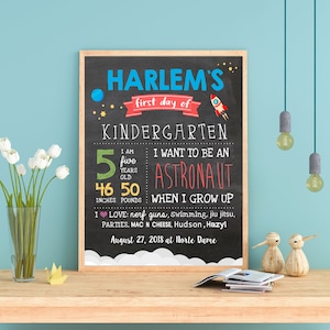 Erster Kindergartentag Schild - DIGITALE DATEI!