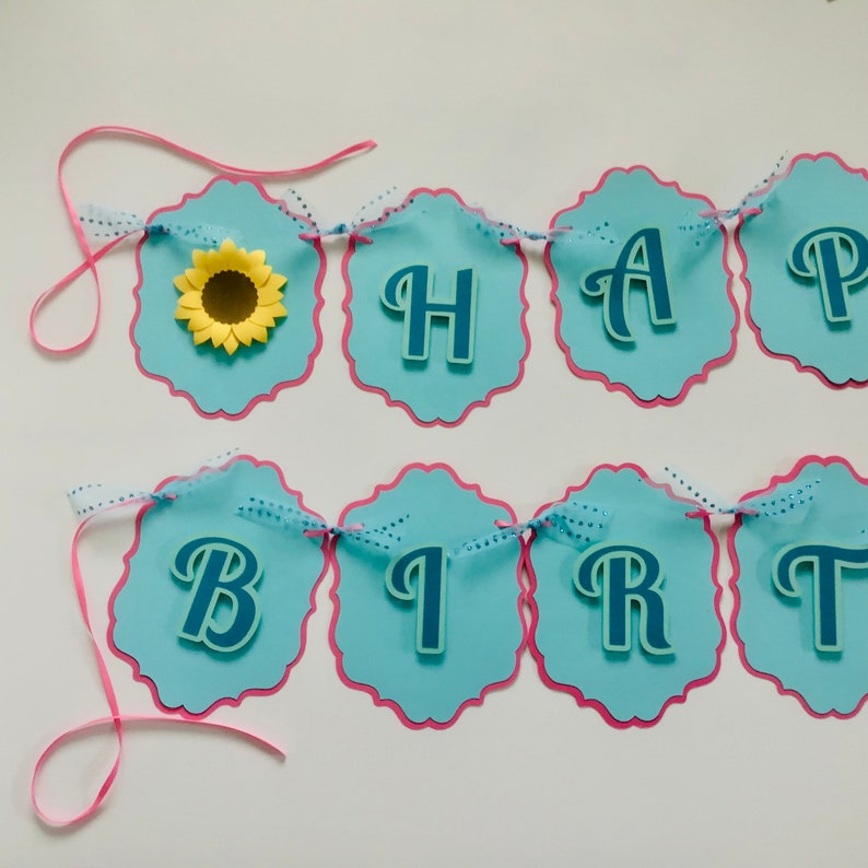 Frozen Fever Happy Birthday Banner. Frozen Fever Inspired Etsy