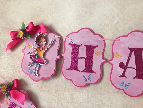 Fancy Nancy Birthday Banner Fancy Nancy Party Theme Etsy