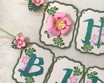 Moana Banner, Moana Party, Moana Birthday, Moana Party Wall Decoration, Moana Decorations 3D, Personalized Moana Banner