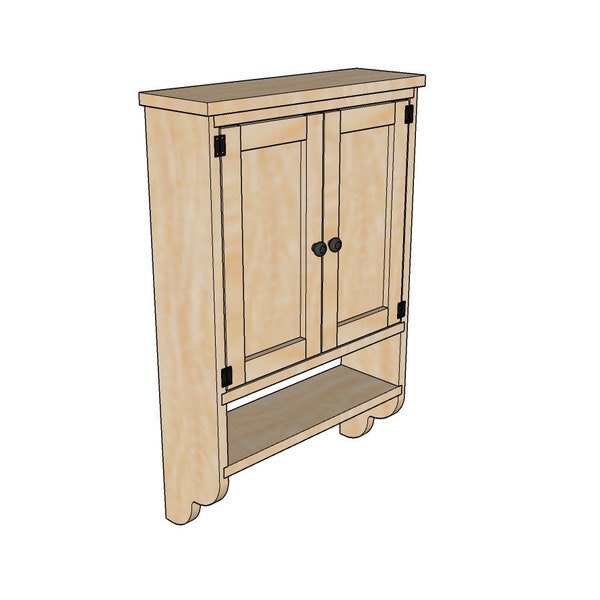 Karissa Bathroom Cabinet Plans