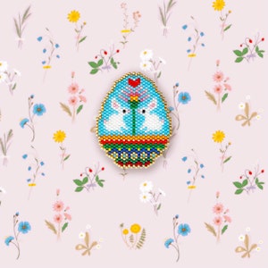 Easter bunny pattern