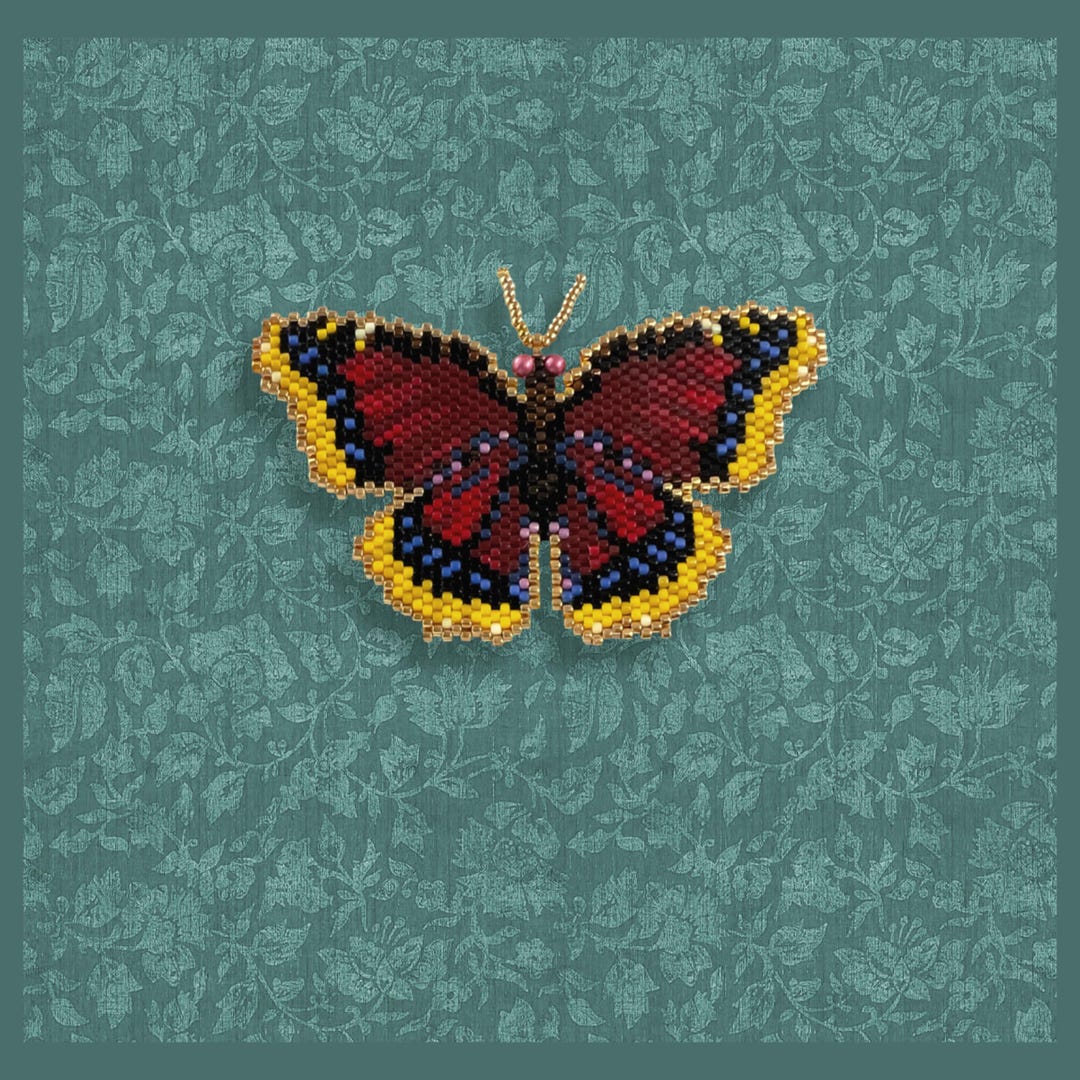 Mourning Cloak Butterfly Pattern - Etsy