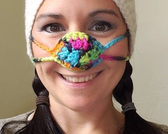 Nose Warmer - Bright Multi