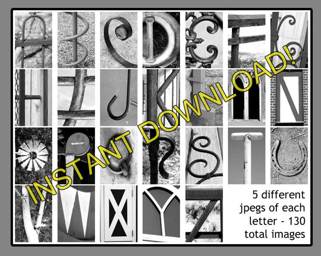 Letter Art INSTANT DOWNLOAD - DIY Anniversary Birthday Wedding Shower ...