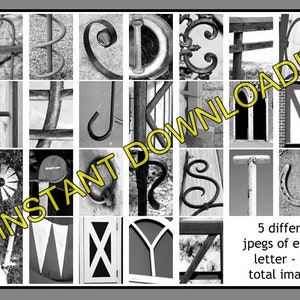 Letter Art DESCARGA INSTANTE - DIY Aniversario Cumpleaños Boda Ducha Regalos - Naturaleza y Carta Arquitectónica Regalo de Navidad personalizado