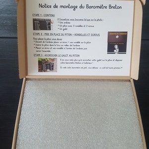 Le Baromètre Breton – Gadget Météo Humour Original Pour Jardin Et Terrasse