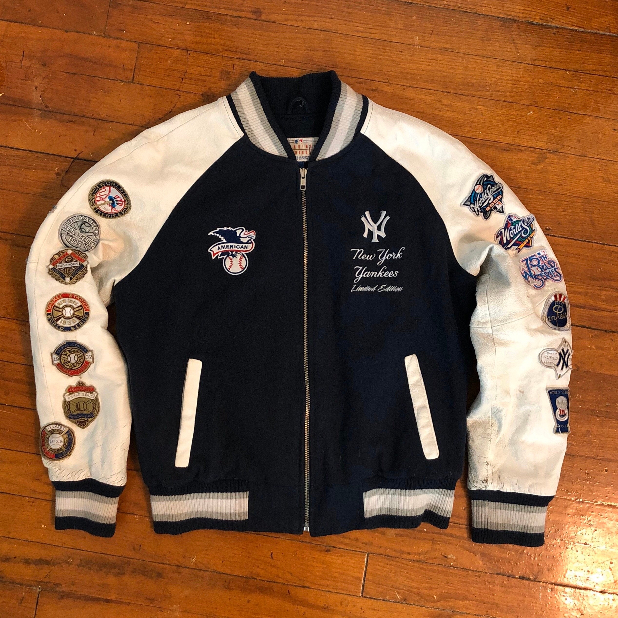Kids Ny Yankees Starter Jacket Etsy
