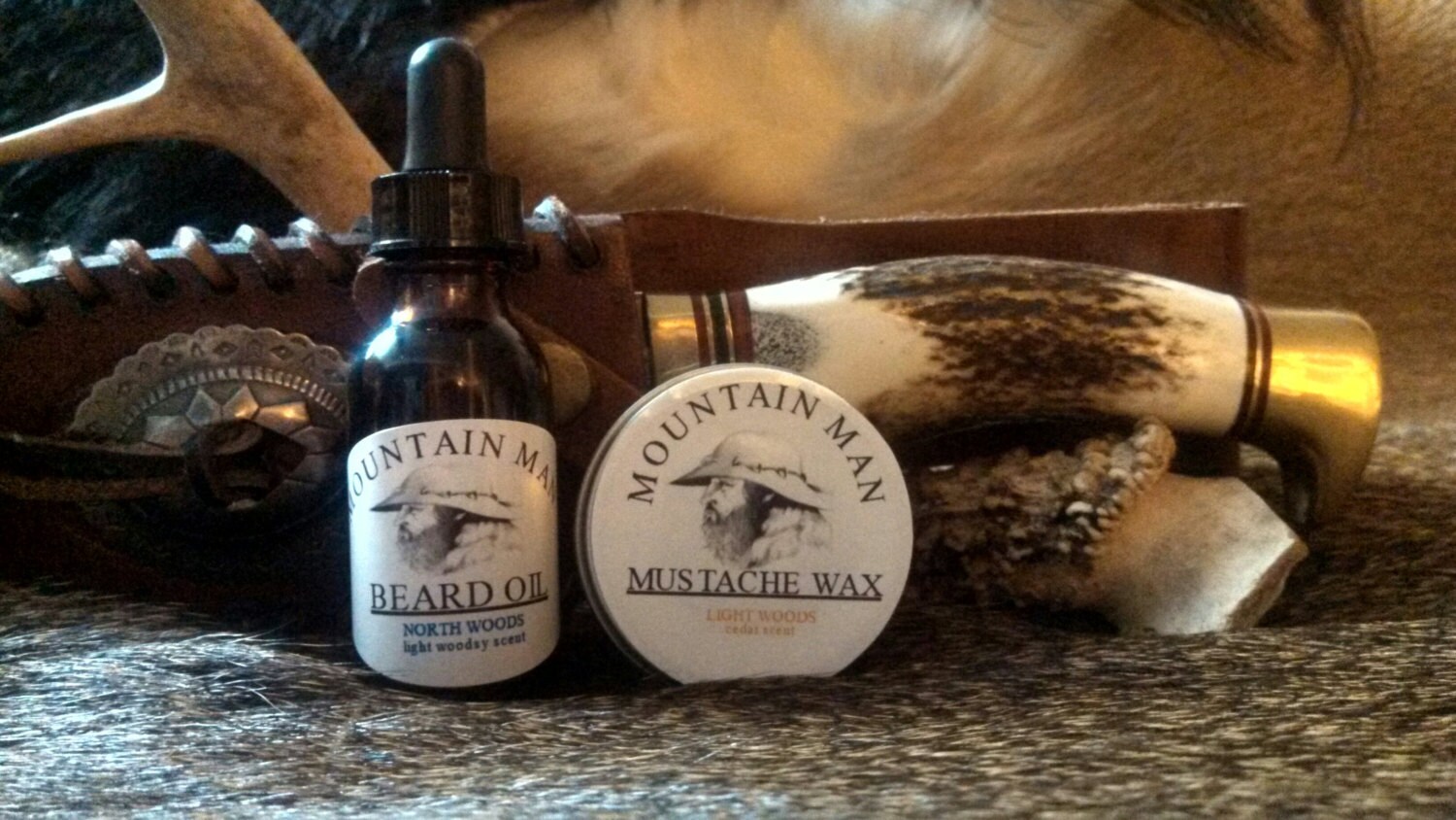 MOUNTAIN MAN OILS Beard Oil & Mustache Wax combo 100% natrual | Etsy
