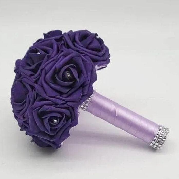 Purple Lavender Wedding Bouquet