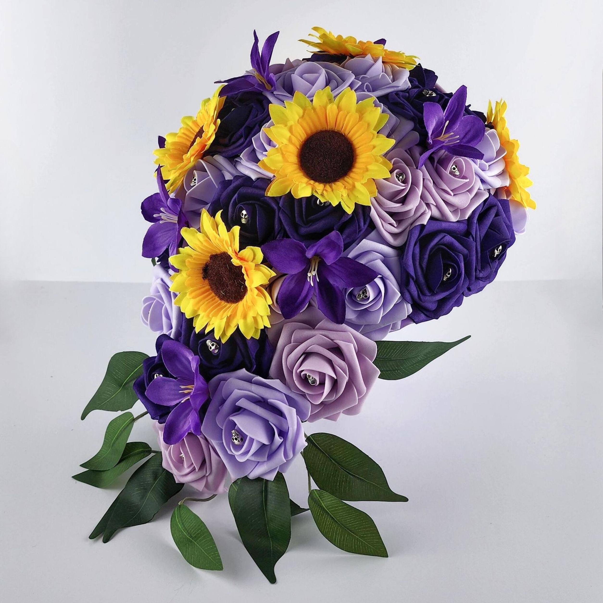 Gothic Skull Wedding Bouquet