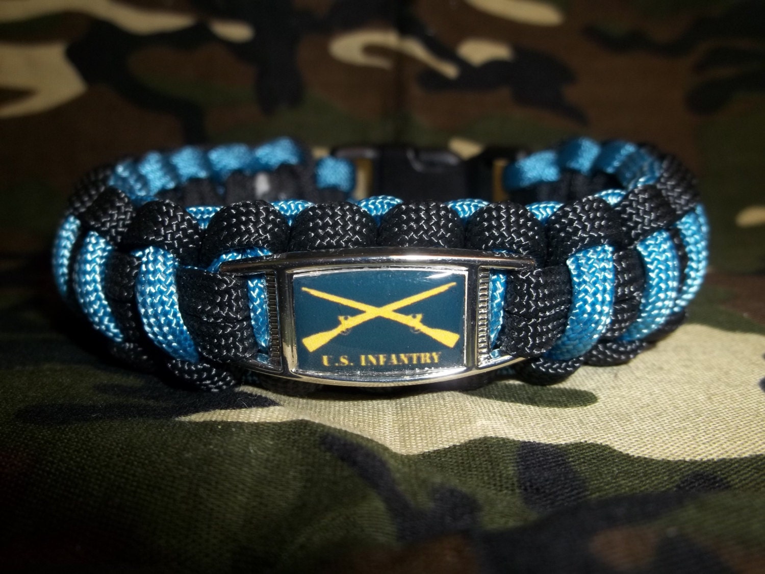 US Army Infantry Blue Shoulder Cord  Amazonin Shoes  Handbags