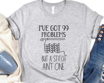 Crochet Shirt Funny, Funny Crochet T-Shirt, Crochet Graphic Tee, Yarn Lover Gift, Knitter Shirt, Knitting T, Gift For Mom, Gift For Grandma