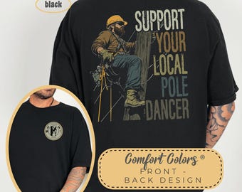 Lineman Shirt for Blue Collar Gifts, Lineman Tshirt for Father's