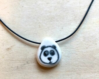 Panda bear necklace