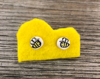 Bee earrings