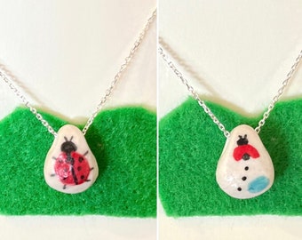 Ladybug necklace