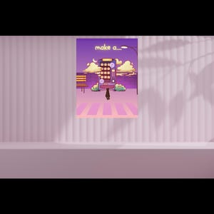 Make A Wish Wall Art Print
