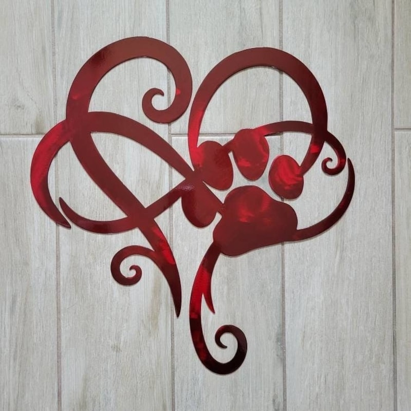 Metal Hearts for a Fence - Etsy