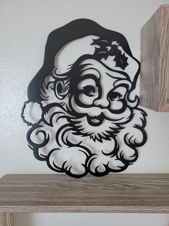 メタルウォールアート ヴィンテージ クリスマス サンタクロース