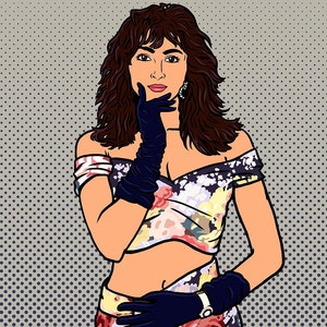 Custom Full Body Portrait \Portrait illustration in the POP ART Style\Custom Portrait & Custom Background\For Digital Use and Personal Print