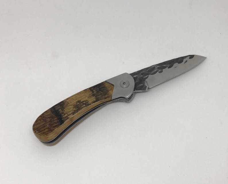 Kentucky Bourbon Whiskey Barrel Handle Pocket Knife image 6