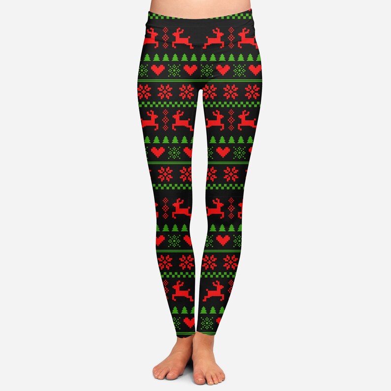 christmas sweater leggings