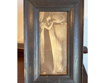 Litografía de Isabella y la maceta de albahaca, de John White Alexander - Detroit Publishing