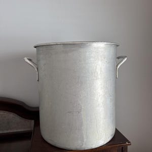 Vintage Lincoln Wear Ever NSF 40 Qt Aluminum Stock Pot No 4310 Thick USA Made