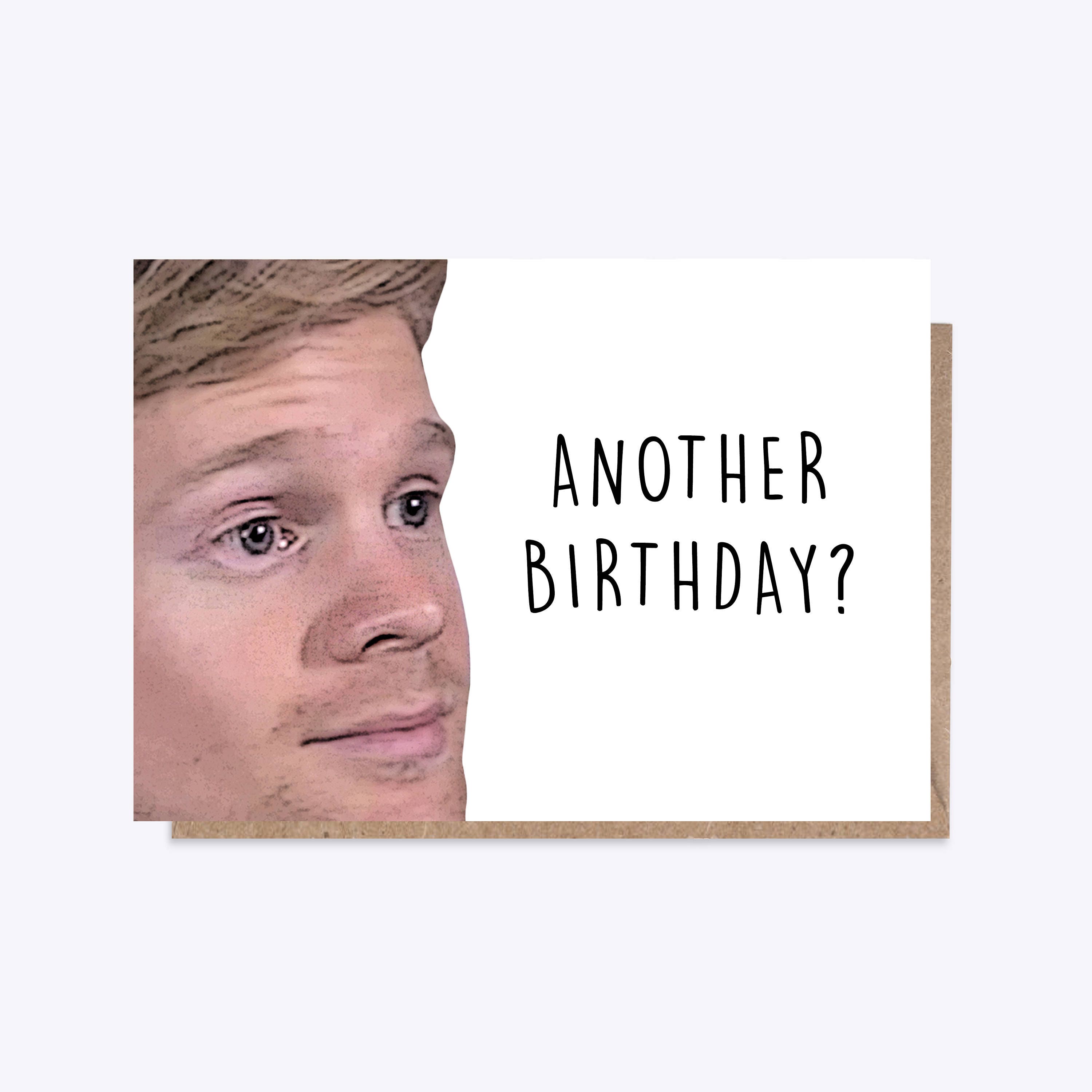 Blinking Guy Meme Another Birthday Sarcastic What Etsy