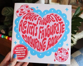 Colouring Book Volume 3 // Pop Culture and Music Flash Tattoo Inspired Booklet // @heyhunsitsnicole
