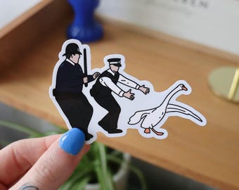 Just The One Swan Vinyl Sticker / For Laptops, Phone Cases, Water Bottle  / @heyhunsitsnicole