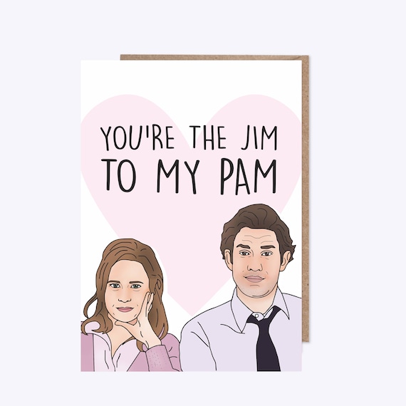 Beautiful 60 Jim And Pam Valentine's Day Card