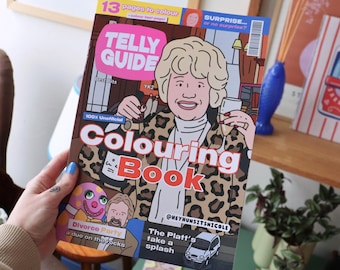 NEW Colouring Book Volume 5 // TELLY GUIDE // Nostalgia Inspired Booklet // @heyhunsitsnicole