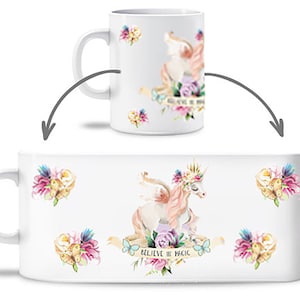 Tasse Einhorn Aquarell mug Bild 1