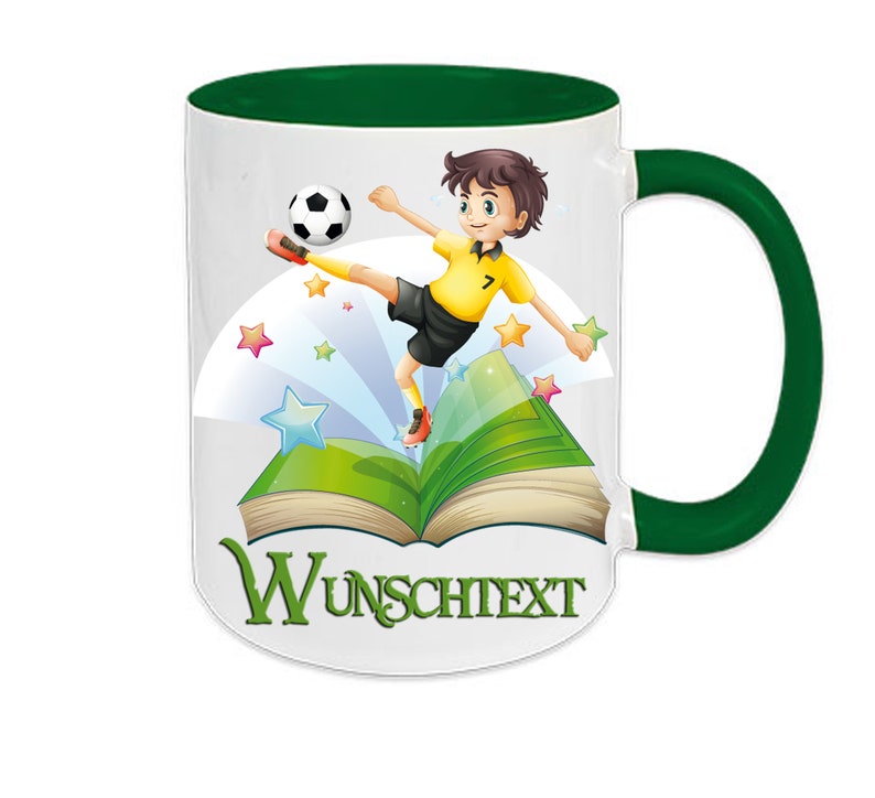 Tasse mit Namen Fussball WM EM Bild 1