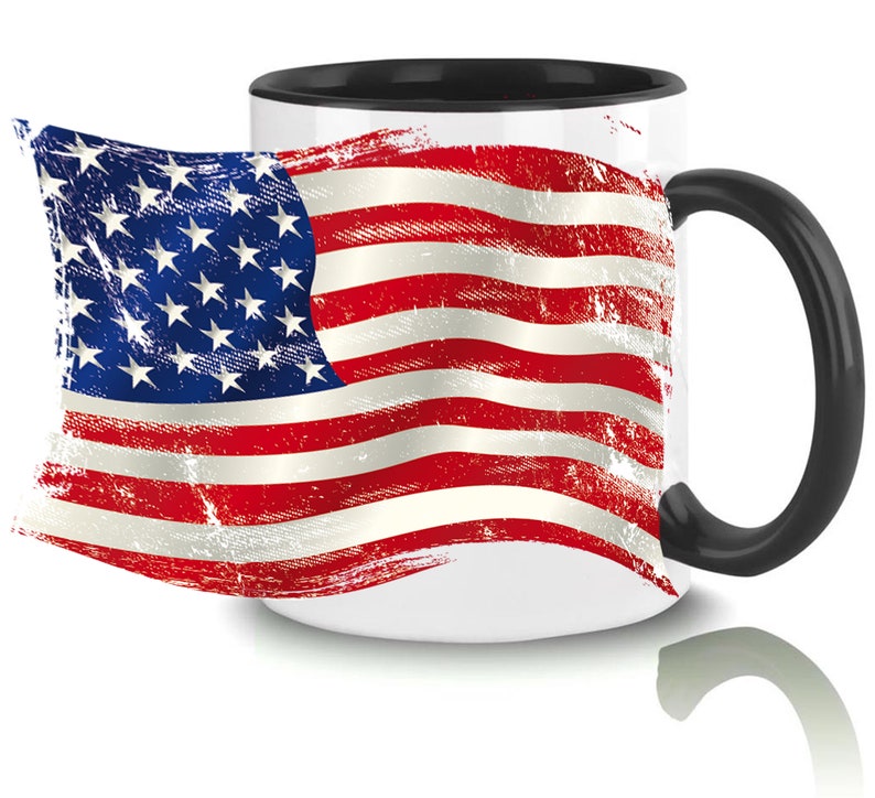 Mug nommé USA Flag Mug image 1