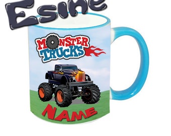 Tasse mit Namen Monstertruck