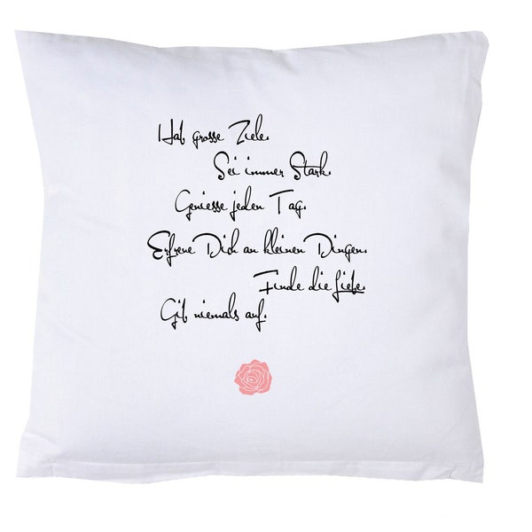 Kissen mit spruch Etsy.de