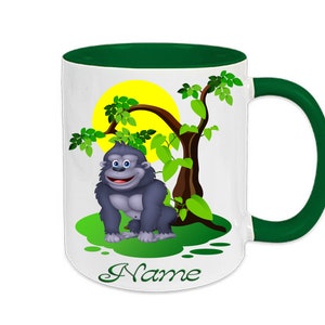 Cup called Gorilla Animals image 1