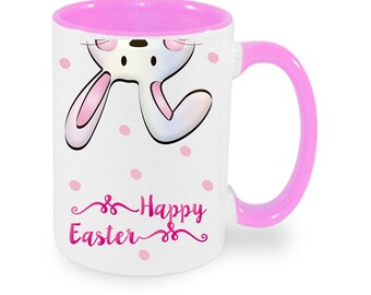 Cup with bunnies Easter