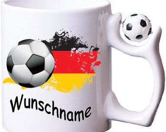 Fussballtasse WM 2022 EM  Sport Deutschland