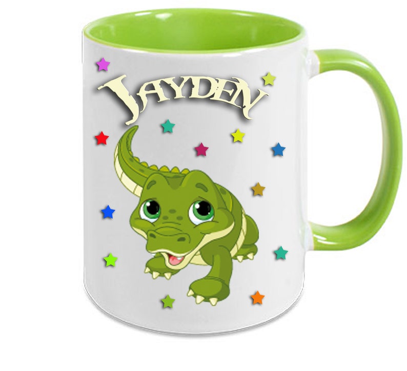 Kids Cup Named Baby Crocodile image 1