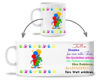 Dankeschön Geschenk für Erzieherin Lehrerin Abschiedsgeschenk Tasse Kindergarten