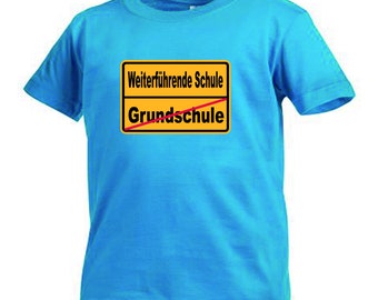 T-Shirt Schulkind  Einschulung Grundschule