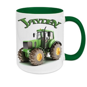 Cup for children with the name Tractor Trekker