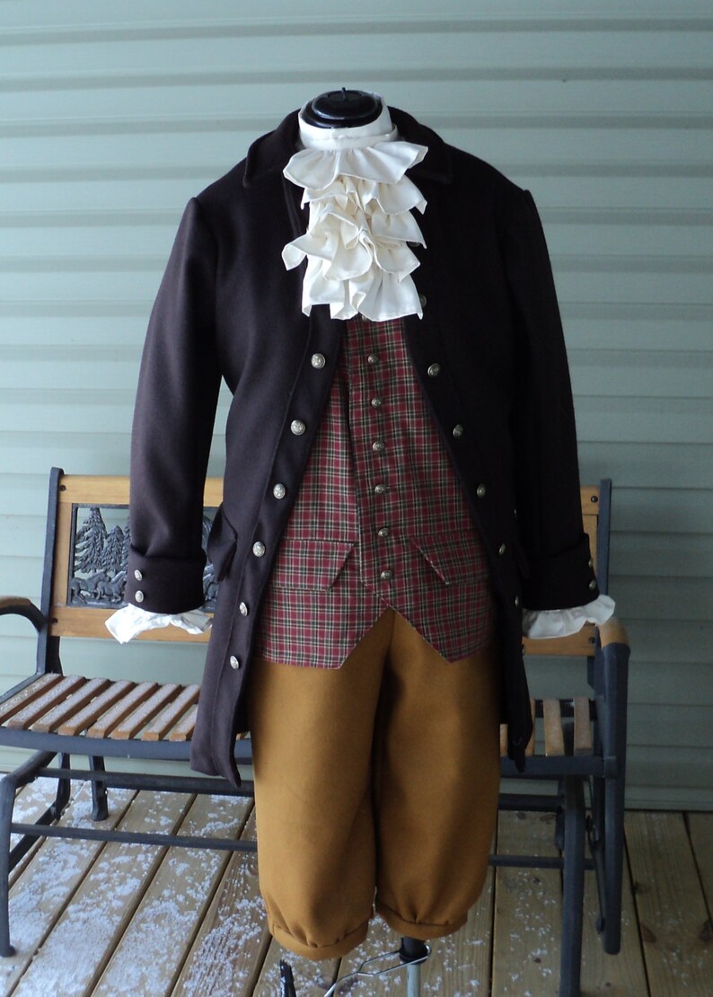 Men/'sunisex ColonialRevolutionary War White Cotton Muslin 5-tiered JabotAscot accessory--READY-TO-SHIP