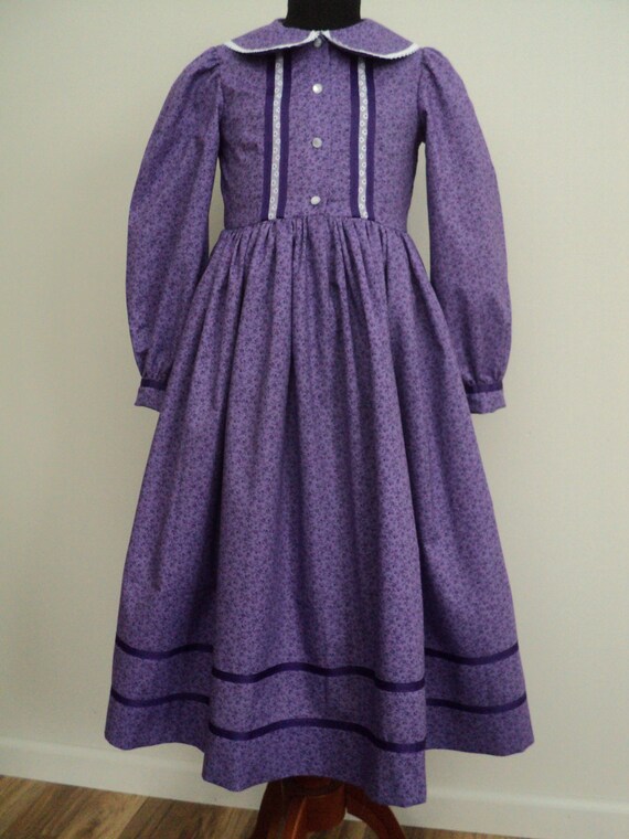 Purple Old Fashioned Dress